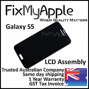 Samsung Galaxy S5 LCD Touch Screen Digitizer Assembly - Gold [OEM LCD]